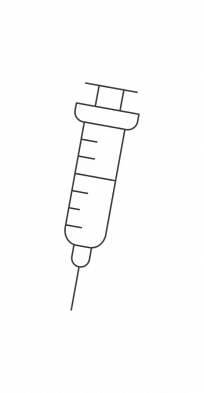 infectious-diseases-context-1 装有疫苗的注射器示意图